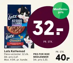 SPAR Latz Kattemad tilbud