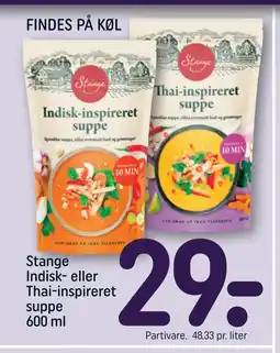 REMA 1000 Stange Indisk- eller Thai-inspireret suppe 600 ml tilbud