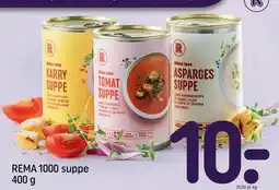 REMA 1000 REMA 1000 suppe 400 g tilbud