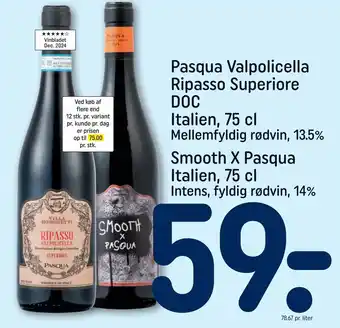 REMA 1000 Smooth X Pasqua Italien, 75 cl tilbud