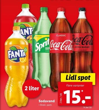 Let-Køb Sodavand tilbud