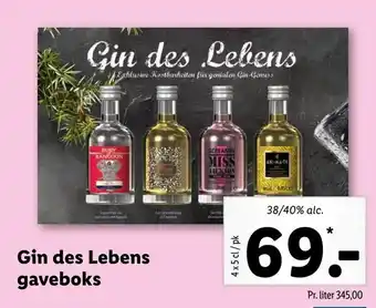 Let-Køb Gin des Lebens gaveboks tilbud