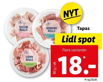 Let-Køb Tapas tilbud