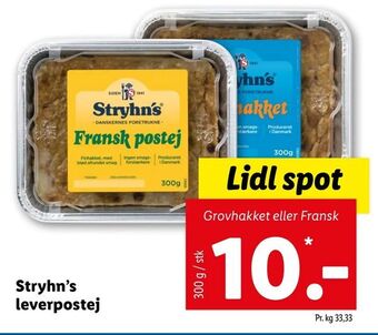 Let-Køb Stryhn's leverpostej tilbud