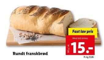 Rundt franskbrød