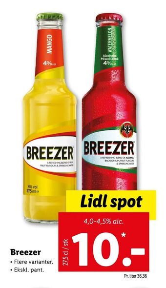 Let-Køb Breezer tilbud