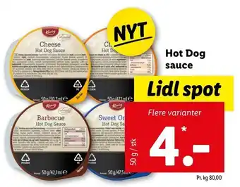 Let-Køb Hot Dog sauce tilbud