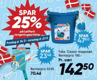 Bilka Classic moppesæt tilbud