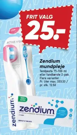 Bilka ZENDIUM mundpleje tilbud