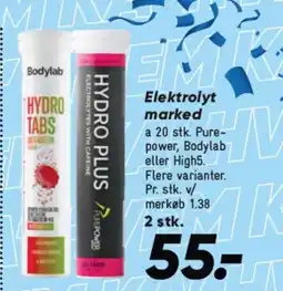 Bilka Elektrolyt marked tilbud