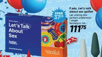Bilka Let's talk about sex spillet tilbud