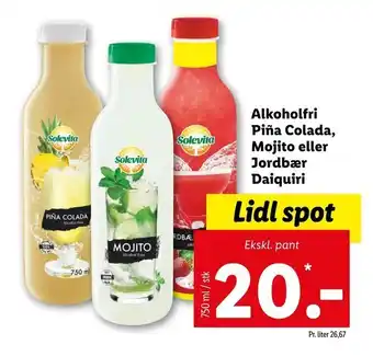 Let-Køb Alkoholfri Piña Colada, Mojito eller Jordbær Daiquiri tilbud