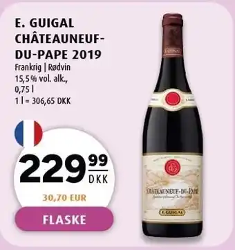 Scandinavian Park E. GUIGAL CHÂTEAUNEUF DU-PAPE 2019 tilbud