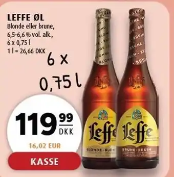 Scandinavian Park LEFFE ØL tilbud