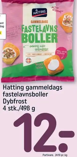 REMA 1000 Hatting gammeldags fastelavnsboller tilbud