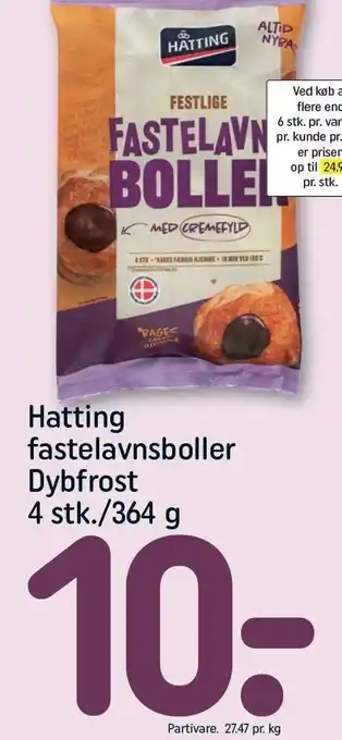 REMA 1000 Hatting fastelavnsboller tilbud