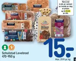 REMA 1000 Schulstad Levebrød tilbud