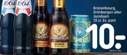 REMA 1000 Kronenbourg, Grimbergen eller Jacobsen tilbud