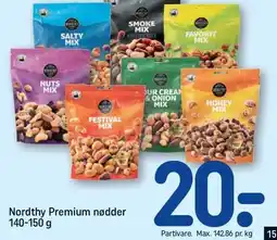 REMA 1000 Nordthy Premium nødder tilbud