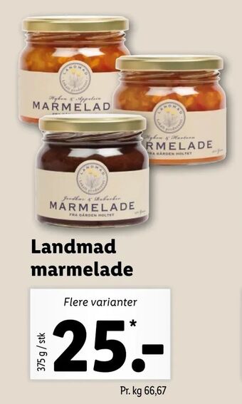 Landmad marmelade
