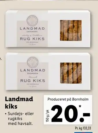 Let-Køb Landmad kiks tilbud