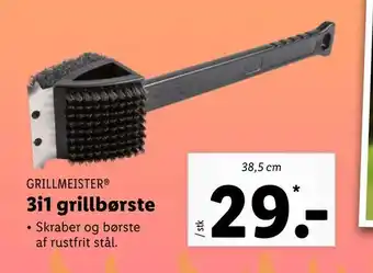3i1 grillbørste