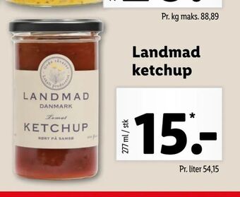 Let-Køb Landmad ketchup tilbud