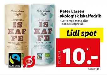 Let-Køb Peter Larsen økologisk iskaffedrik tilbud
