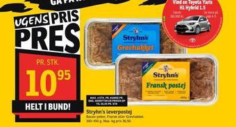 SPAR Stryhn's leverpostej tilbud
