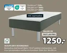 JYSK SKAUPA BB15 BOXMADRAS tilbud