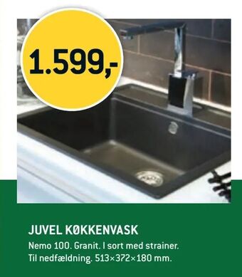 XL-BYG Juvel køkkenvask tilbud