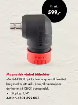 Würth Magnetisk vinkel bitholder tilbud