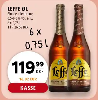 Scandinavian Park LEFFE ØL tilbud