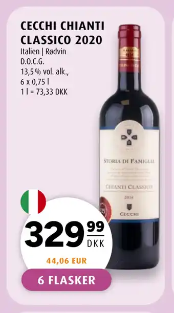 Scandinavian Park CECCHI CHIANTI CLASSICO 2020 tilbud