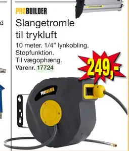 Harald Nyborg Slangetromle til trykluft tilbud