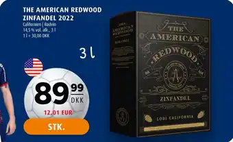 Scandinavian Park THE AMERICAN REDWOOD ZINFANDEL 2022 tilbud