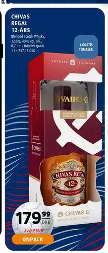 Scandinavian Park CHIVAS REGAL 12-ÅRS tilbud