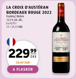 Scandinavian Park LA CROIX D'AUSTÉRAN BORDEAUX ROUGE 2022 tilbud