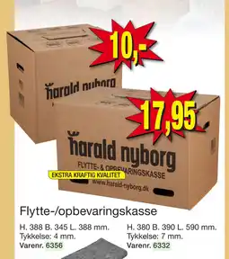 Harald Nyborg Flytte-/opbevaringskasse tilbud