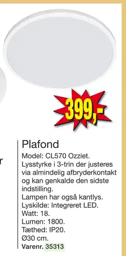 Harald Nyborg Plafond tilbud