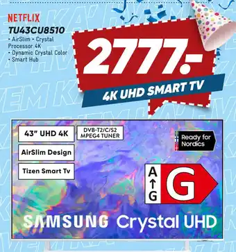 Bilka Samsung TU43CU8510 tilbud