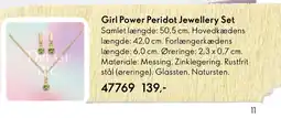 Oriflame Girl Power Peridot Jewellery Set tilbud