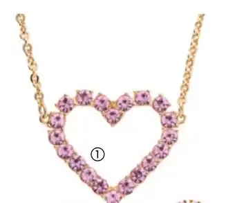 Oriflame Girl Power Heart Necklace tilbud