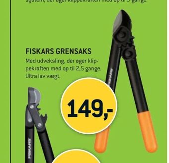 XL-BYG Fiskars grensaks tilbud