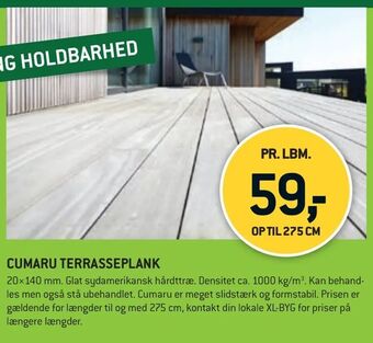Cumaru terrasseplank