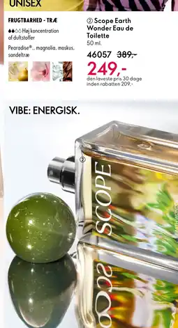 Oriflame 2 Scope Earth Wonder Eau de Toilette tilbud