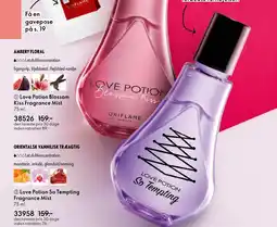 Oriflame ②Love Potion So Tempting Fragrance Mist tilbud