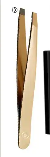 Oriflame Giordani Gold Slant Tweezer Rustfrit tilbud