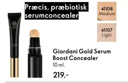 Oriflame Giordani Gold Serum Boost Concealer tilbud