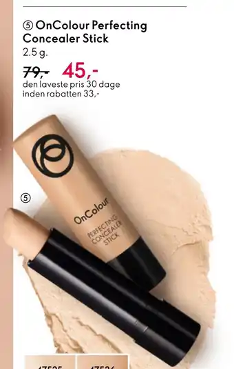 Oriflame ⑤OnColour Perfecting Concealer Stick tilbud